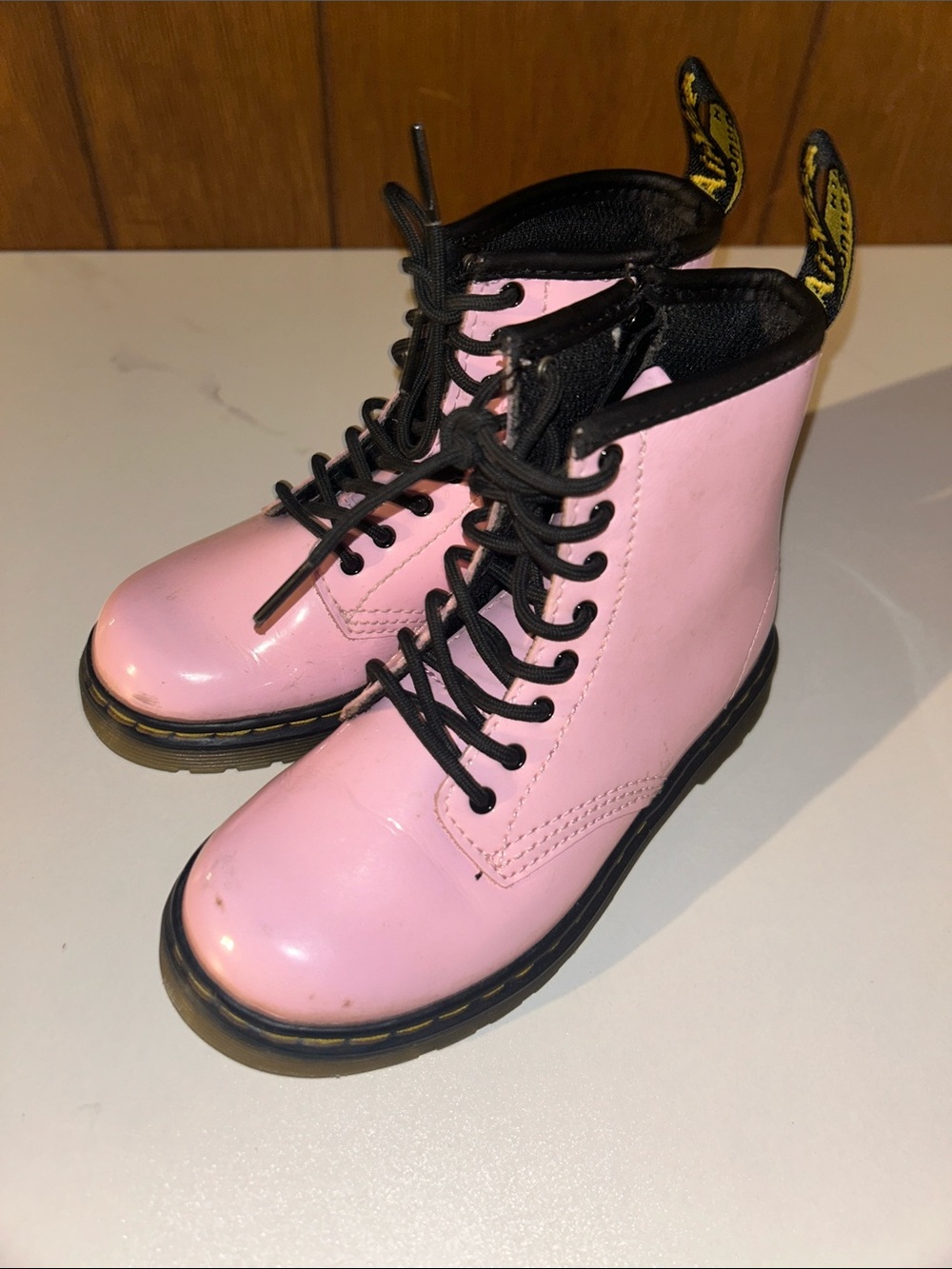 2/$60 Dr. Martens | Pink Lace-Up Boots